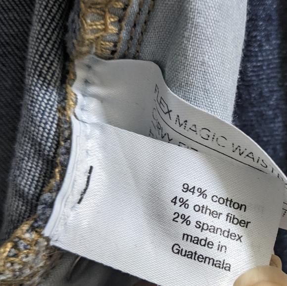 Lane Bryant High-Waisted Fringe Distressed High-Rise Girlfriend Straight… - Picture 11 of 11